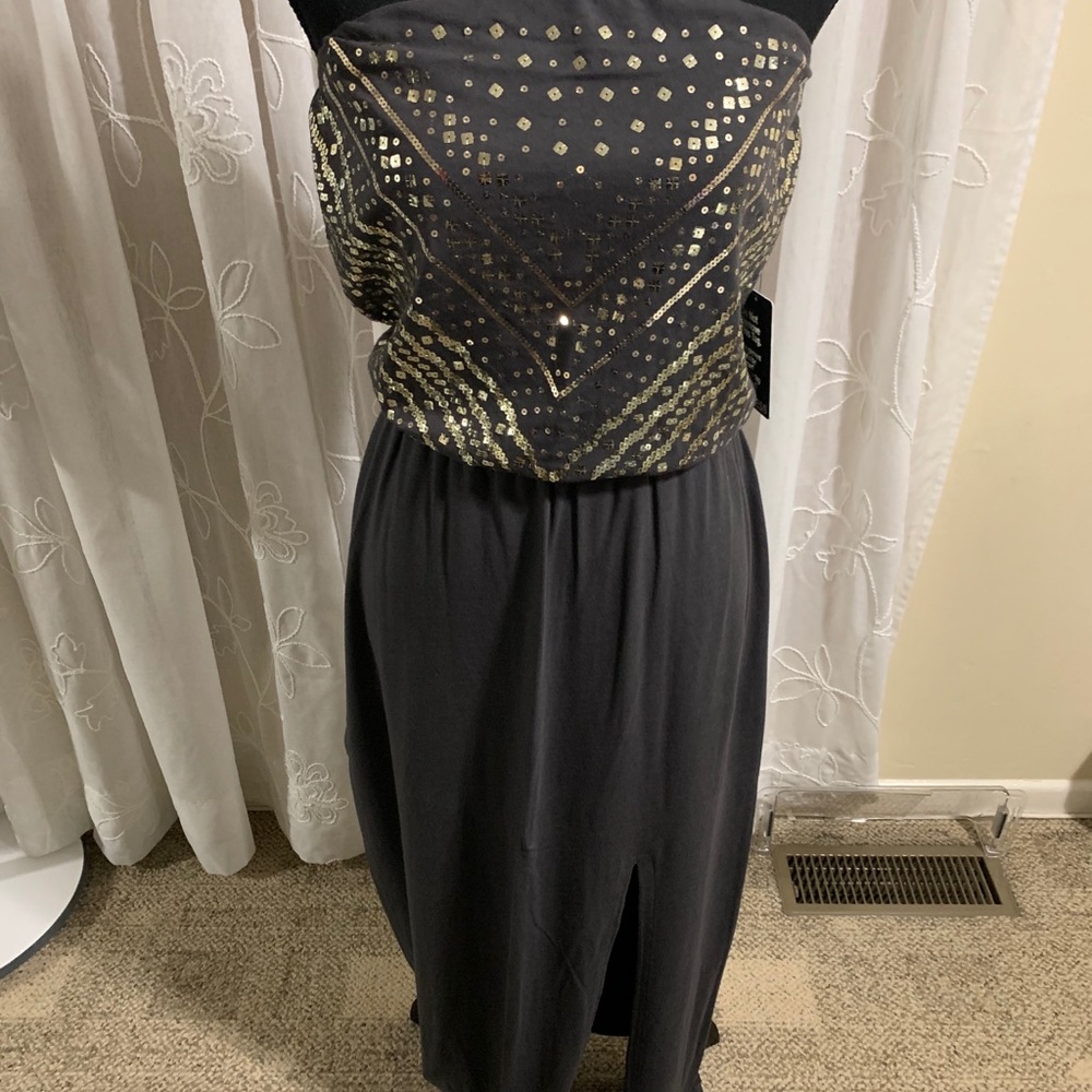 Strapless dress
